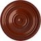 Ekena Millwork Traditional Ceiling Medallion (Fits Canopies up to 8 1/4"), 31 1/2"OD x 2 1/2"P, Firebrick CM31TRFIF - alternate 1